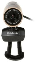 Веб-камера Defender G-lens 2577 HD720p черно-золотой