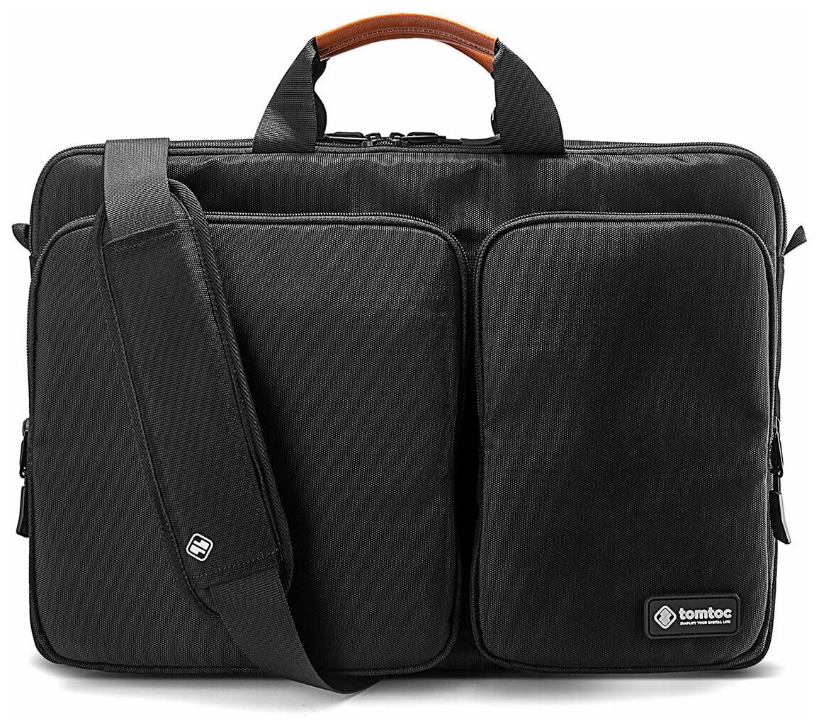 Сумка Tomtoc Defender Laptop Shoulder Bag A42 для ноутбуков 17'', черная