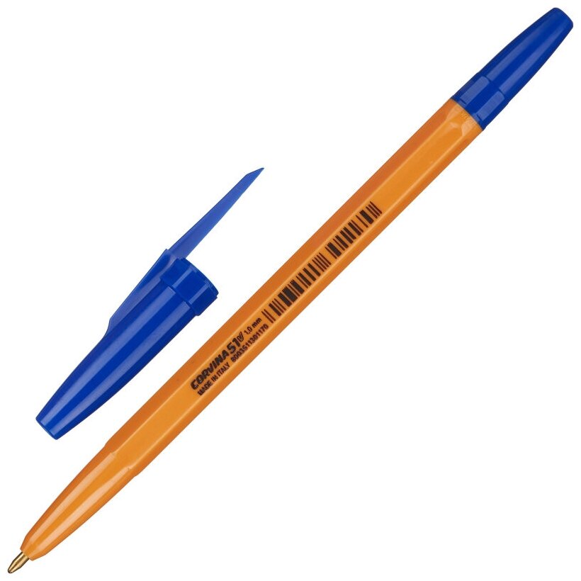 Ручка шариковая неавтомат. CORVINA 51 Vintage синий, масл,1.0мм