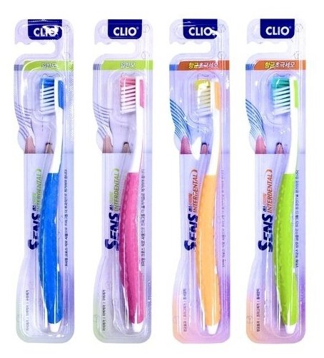 Щетка зубная Sens Interdental Antibacterial Ultrafine Toothbrush КЛИ