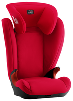 Автокресло группа 2/3 (15-36 кг) BRITAX ROMER Kid II Flame Red black series