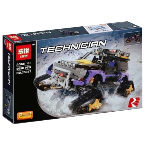 Конструктор Lepin Technican 20057 Экстремальные приключения, 2050 дет. конструктор lepin technican 20033 скоростной вездеход 397 дет