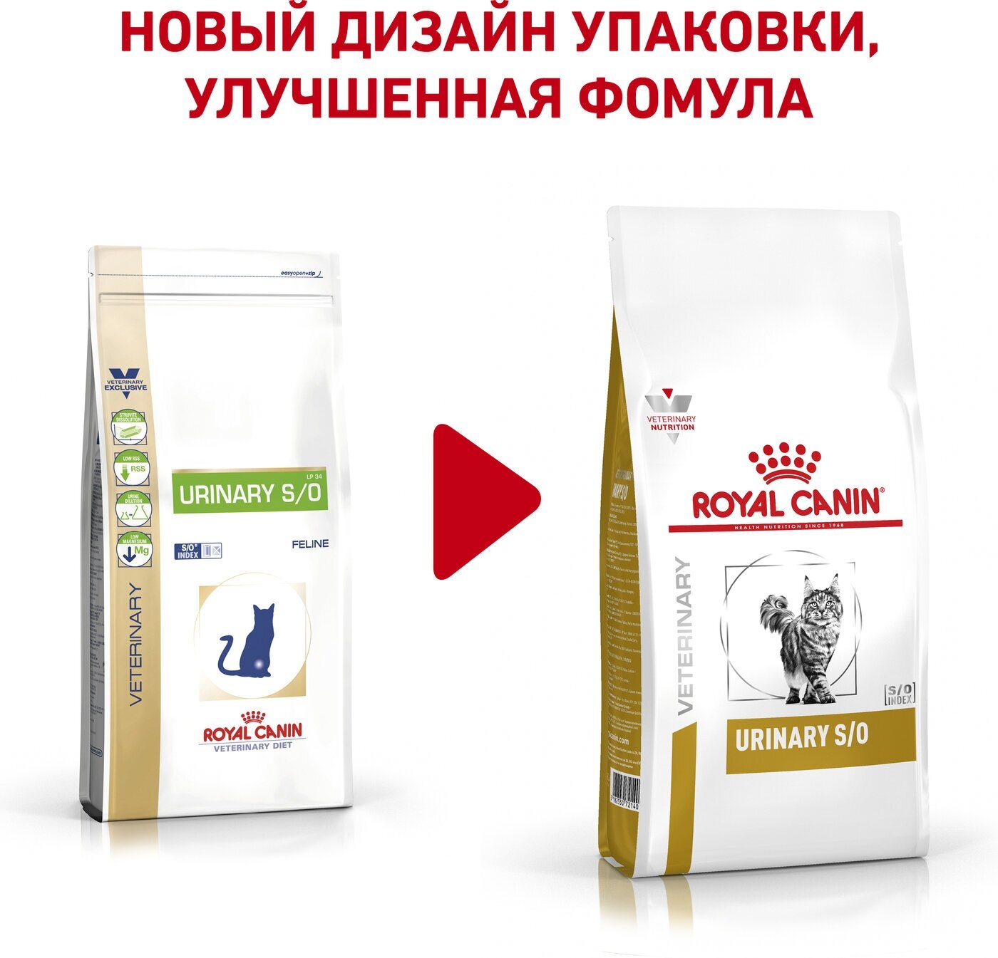 Сухой корм RC Urinary S/O LP 34 Feline для кошек с МКБ, 400 г Royal Canin 1657863 . - фотография № 7