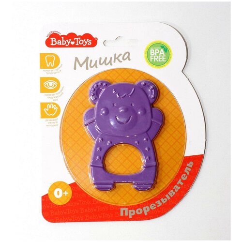 Прорезыватель Десятое королевство Baby Toys Мишка