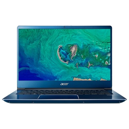 фото Ноутбук Acer SWIFT 3 (SF314-54-84NS) (Intel Core i7 8550U 1800 MHz/14"/1920x1080/8GB/256GB SSD/DVD нет/Intel UHD Graphics 620/Wi-Fi/Bluetooth/Linux) NX.GYGER.001 синий