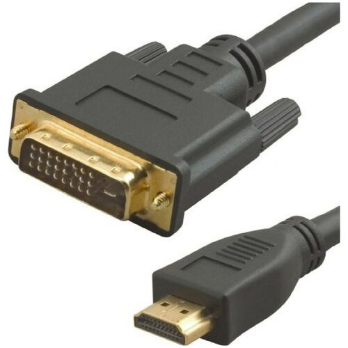 Кабель аудио-видео Lazco WH-141 HDMI (m)/DVI-D(m) 15м. Позолоченные контакты черный (WH-141(15M)) кабель аудио видео lazco wh 141 hdmi m dvi d m 20м позолоченные контакты черный wh 141 20m