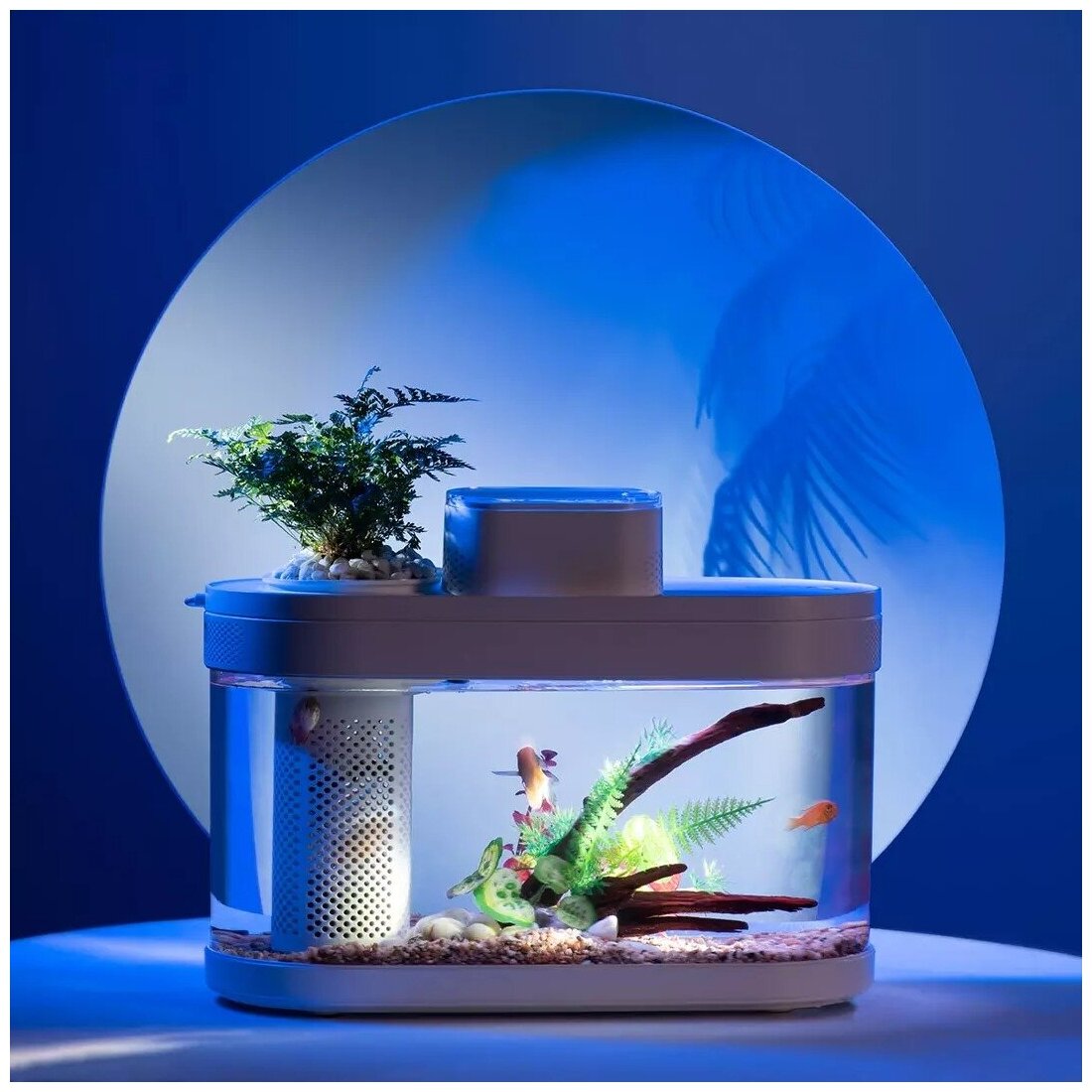 Умный Аквариум Geometry AI Smart Modular Fish Tank Pro С180 (HF-JHYG07) версия с автокормушкой - фотография № 3