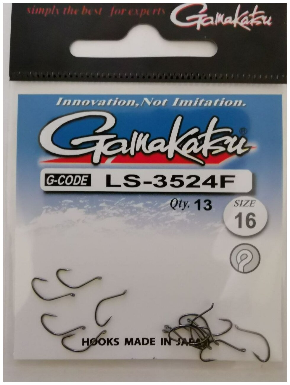 Крючок Gamakatsu Hook LS-3524F №16