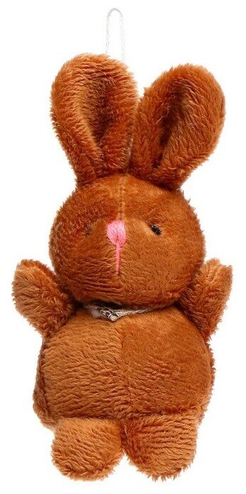 Мягкая игрушка «Кролик», на подвеске, цвета микс