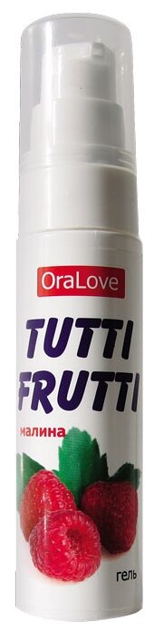 Гель TUTTI-FRUTTI малина серии OraLove 30г арт. LB-30003