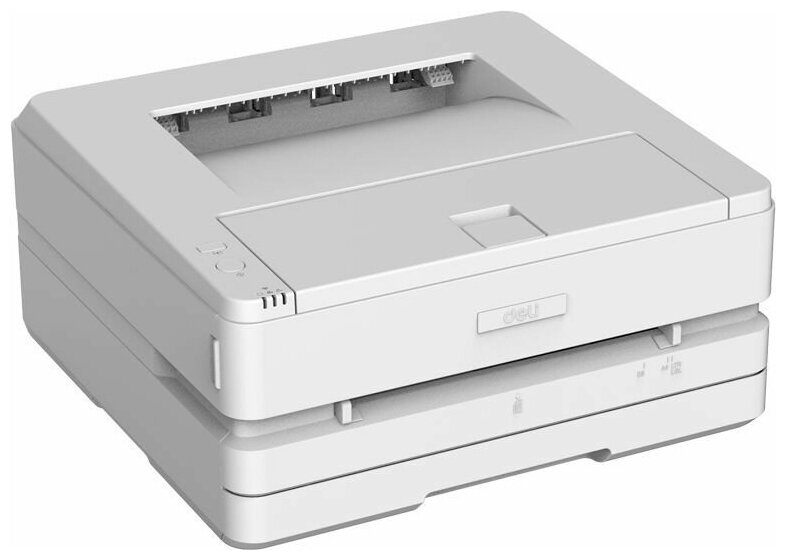 Принтер лазерный Deli Laser P2500DNW черно-белый, цвет белый