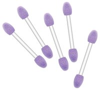 Набор аппликаторов Vivienne Sabo для теней Eyeshadow Applicators Set белый/голубой