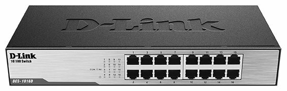 Коммутатор (switch) D-Link DES-1016D/H1A