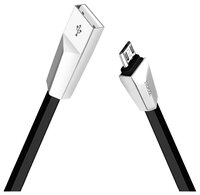 Кабель Hoco X4 USB - microUSB 1.2 м черный