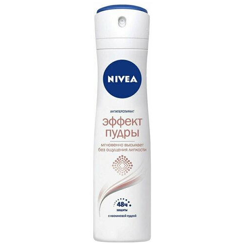 Дезодорант-антиперспирант спрей Nivea Эффект Пудры Sensitive 150 мл