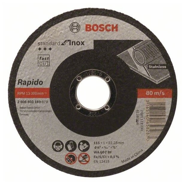 Круг отрезной Bosch - фото №9