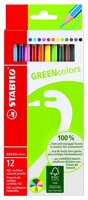 STABILO Цветные карандаши GREEN colors 12 цветов (6019/2-12)