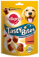 Лакомство для собак Pedigree Tasty Bites ароматные кусочки с говядиной 130 г
