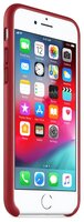 Чехол Apple кожаный для iPhone 8 / 7 bright orange