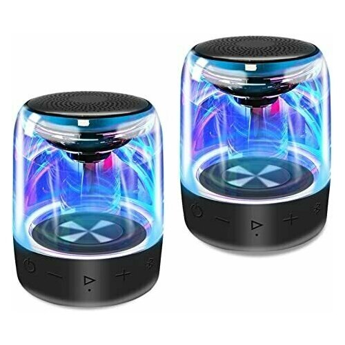 Водонепроницаемые портативные колонки Megatek Dual T4-Pro с яркой светодиодной подсветкой 1130000₽