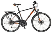 Дорожный велосипед KTM Life Space (2018) black matt/orange 22