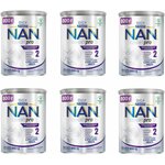 Молочная смесь Nestle NAN 2 ExpertPro, гипоаллергенный, с 6 месяцев, 800 г 6 шт - изображение