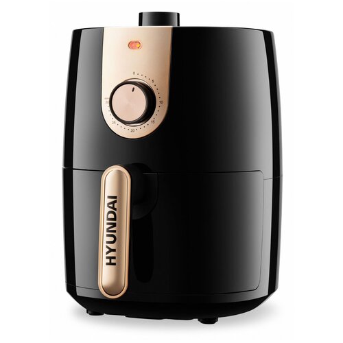 Аэрогриль Hyundai HYF-2057 1000Вт черныйзолотистый 459900₽