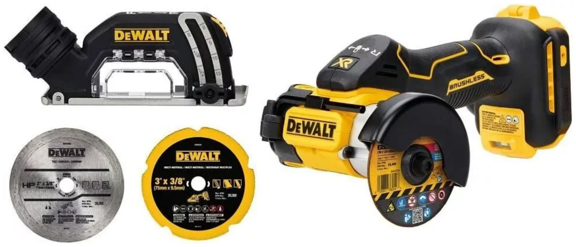 Отрезная машина DeWALT DCS438 ( без зу и акб)