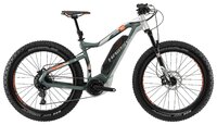 Электровелосипед Haibike Xduro FatSix 8.0 (2018) olive/silver/orange matt (требует финальной сборки)