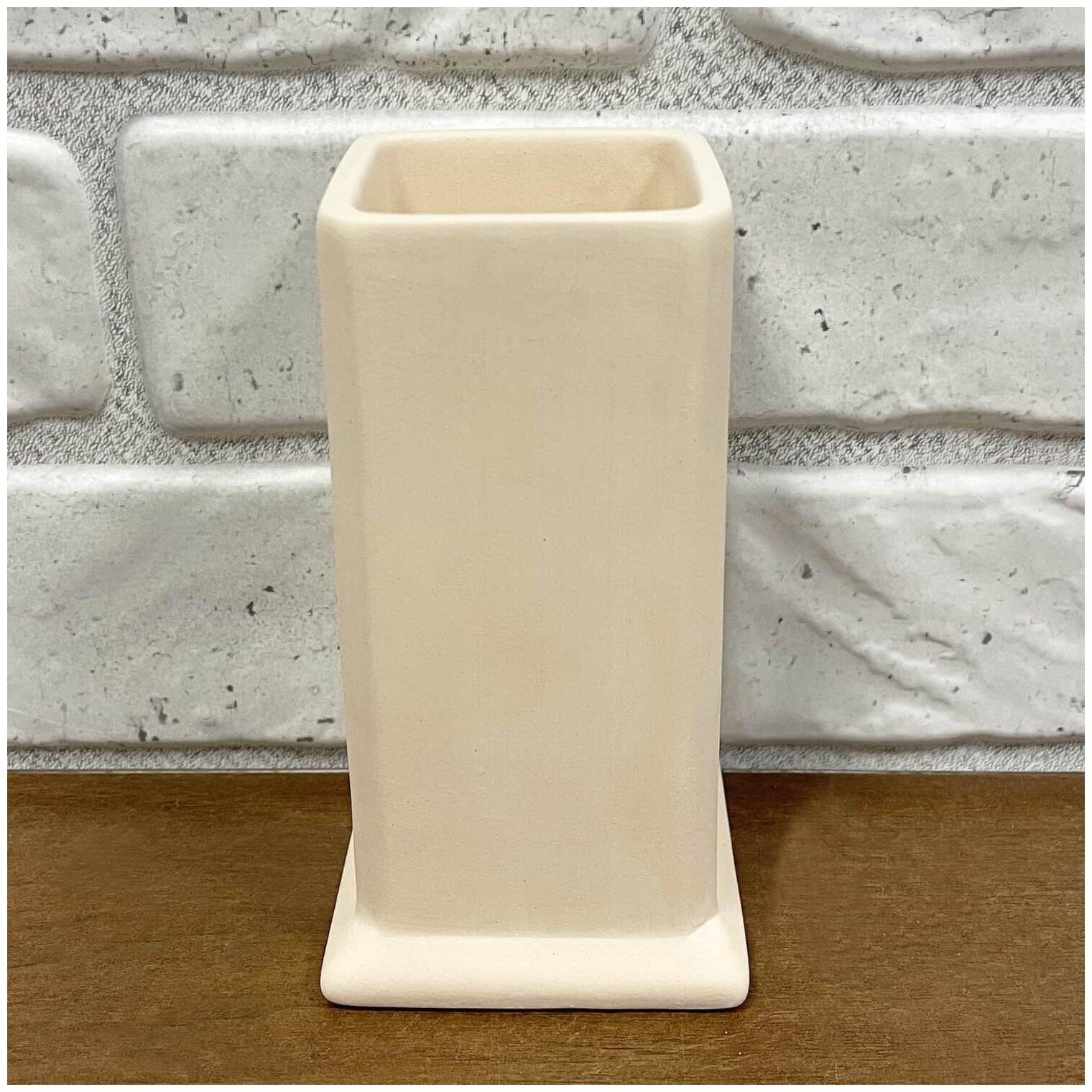 Стакан керамический из белой глины для активаторов воды Rottinger и Vatto (низкая пористость, толщина стенок 5-6 мм) - фотография № 2