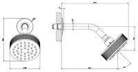 Верхний душ Gessi Inciso 58189.030