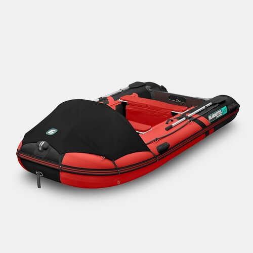 надувная лодка gladiator e330s красно черный Надувная лодка GLADIATOR C400AL красно-черный