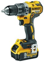 Дрель-шуруповерт DeWALT DCD791P2 желтый/черный