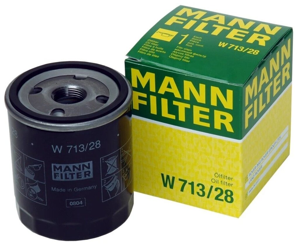 [W71328] MANN-FILTER Фильтр масляный - фото №18