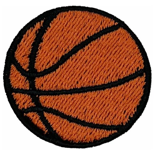 Нашивка (шеврон, патч) на одежду Баскетбольный Мяч на термоплёнке 40х40 мм нашивка шеврон патч на одежду aкацуки на термоплёнке 60х40 мм