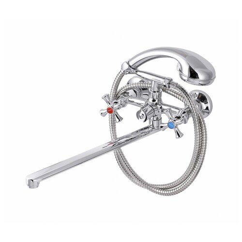 Смеситель для ванны с душем двуручный ПСМ-159-ЕК/75 Профсан