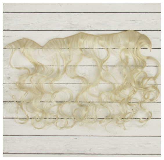 Волосы-тресс для кукол "Кудри" длина 40см ширина 50см 2294342