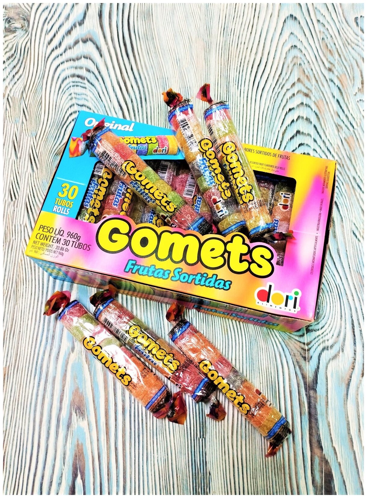 Мармелад жевательный GOMETS без глютена - 960 грамм Бразилия - фотография № 2