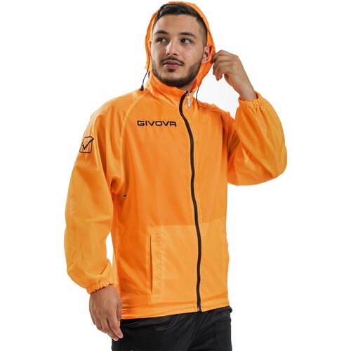 Куртка спортивная Givova, размер 40, оранжевый