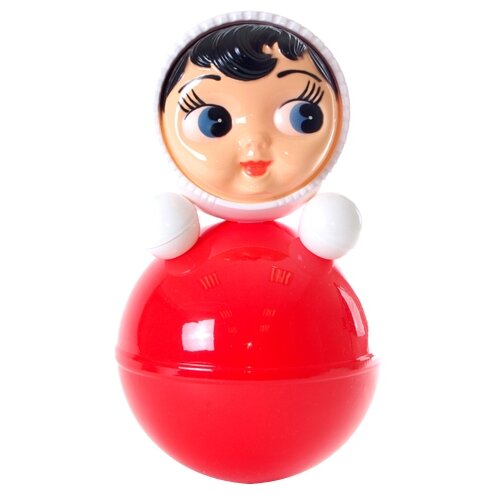 Неваляшка Тамбовский пороховой завод Алена (2043) 32.5 см красный/белый