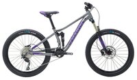 Подростковый горный (MTB) велосипед Marin Hawk Hill JR (2018) satin charcoal/cyan (требует финальной