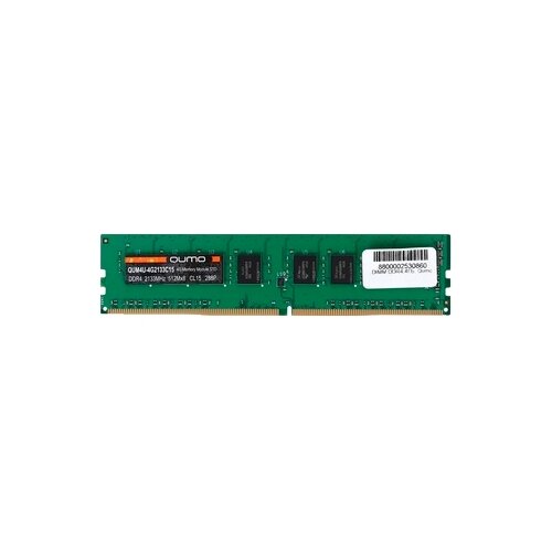 Память DDR4 4Gb QUMO PC170002133MHz CL15 12V QUM4U-4G2133C15 RTL 110000₽