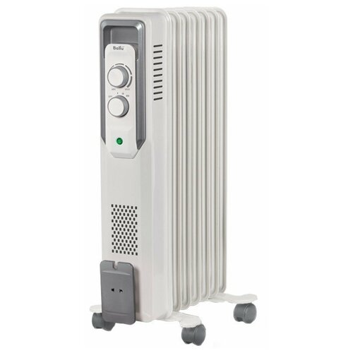 Радиатор масляный 1500Вт Ballu 7 секций до 20м2 механический 683800₽