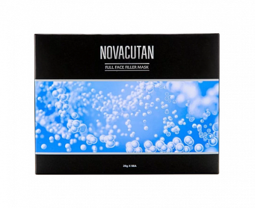 Маска филлер для лица NOVACUTAN Full Face Filler Mask, 25 г. 1 шт.