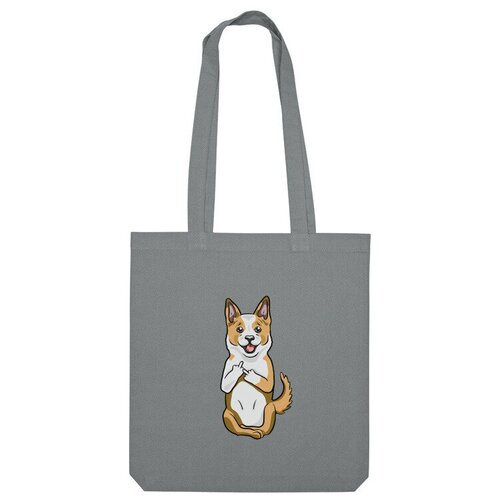 фото Сумка шоппер us basic, серый