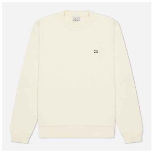 Мужская толстовка Woolrich Light Classic Crew Neck бежевый, Размер XL