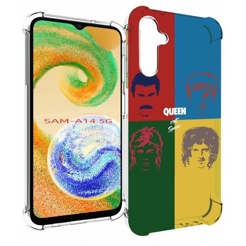 Чехол MyPads hot space queen альбом для Samsung Galaxy A14 4G/ 5G задняя-панель-накладка-бампер