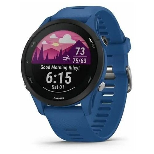 Смарт-часы Garmin Forerunner 255 13 черный синий 010-02641-11 7568500₽