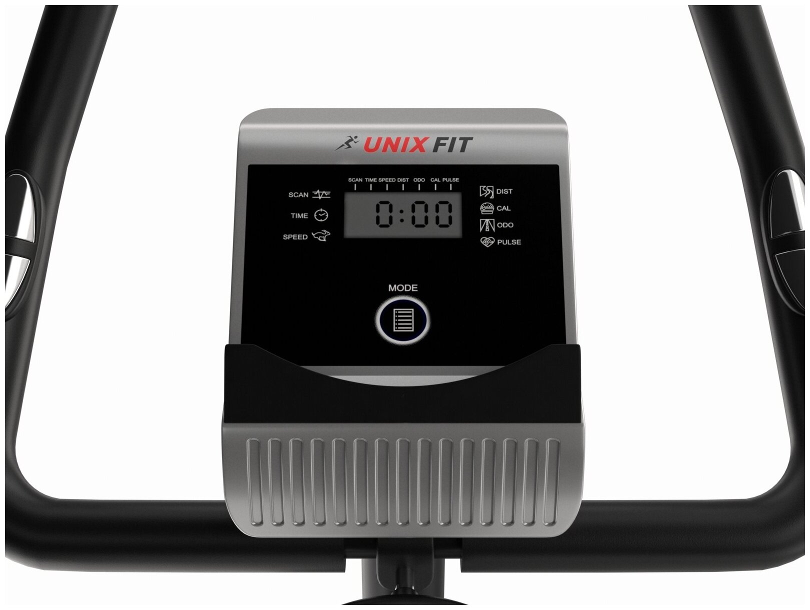 Велотренажер магнитный UNIX Fit BL-300 для дома / вертикальный / до 100 кг / маховик 5 кг / 8 уровней нагрузки / гарантия 2 года UNIXFIT