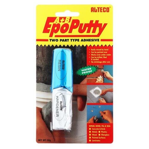 Холодная сварка Alteco, 50 г холодная сварка alteco ecoputty 17958c 50 г